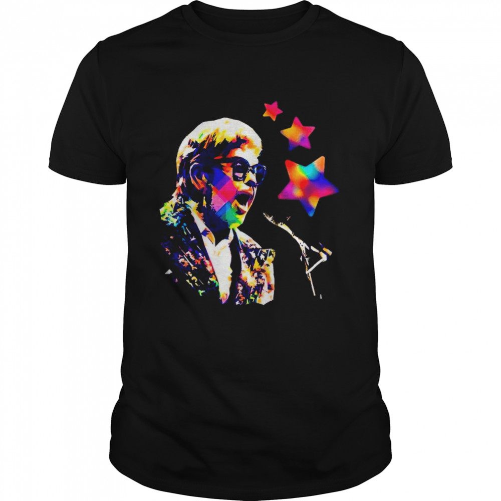 Pop Art Elton John shirt