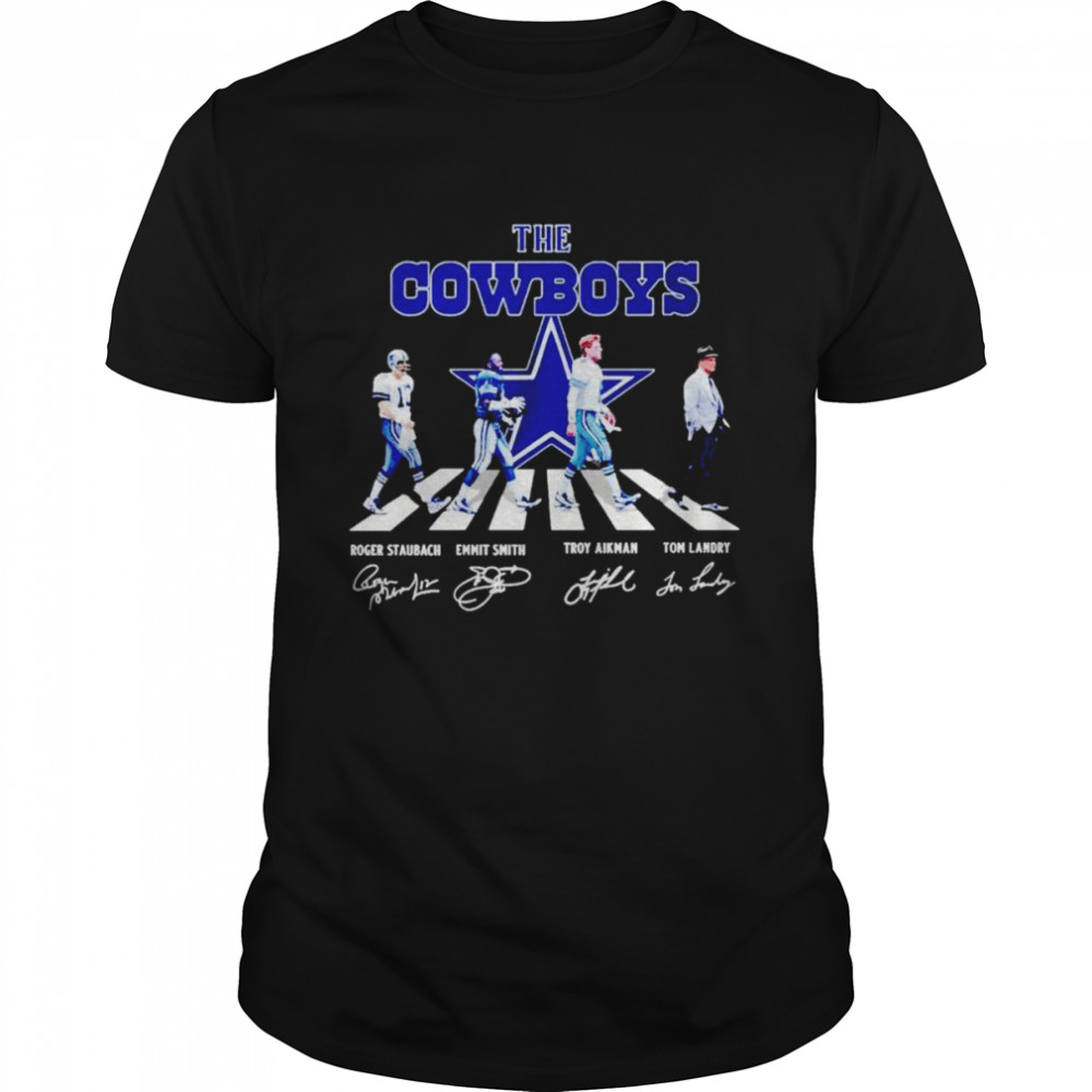 The Cowboys Abbey Road signatures T-shirt