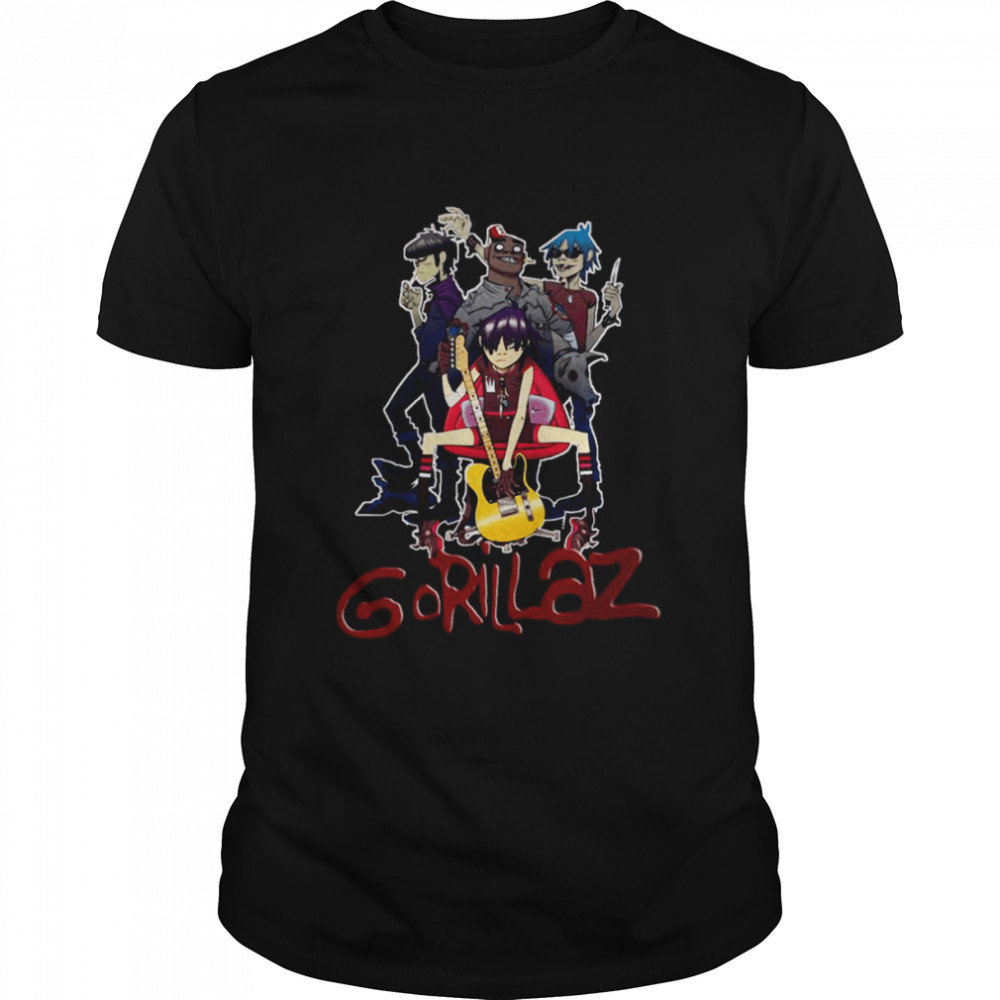 The Design Five Of Gorillaz shirt