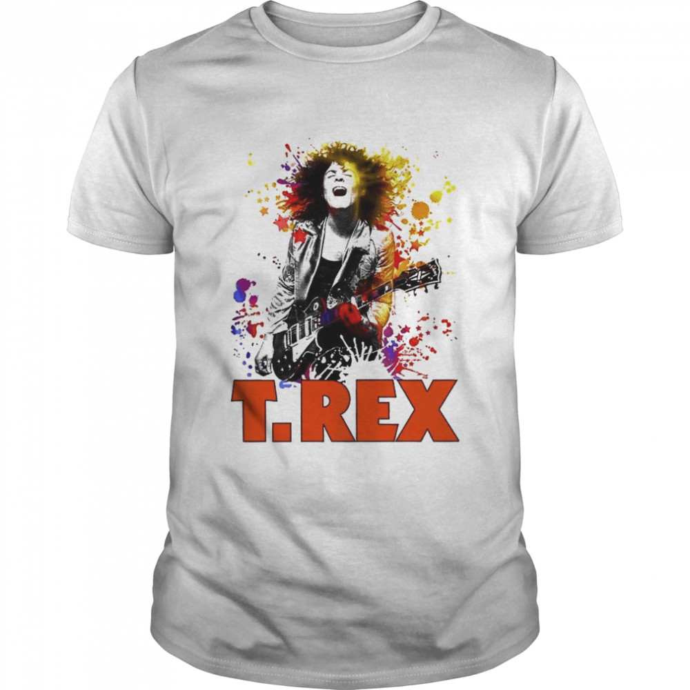 Trex Rock Band Mark Bolan Music Meme shirt