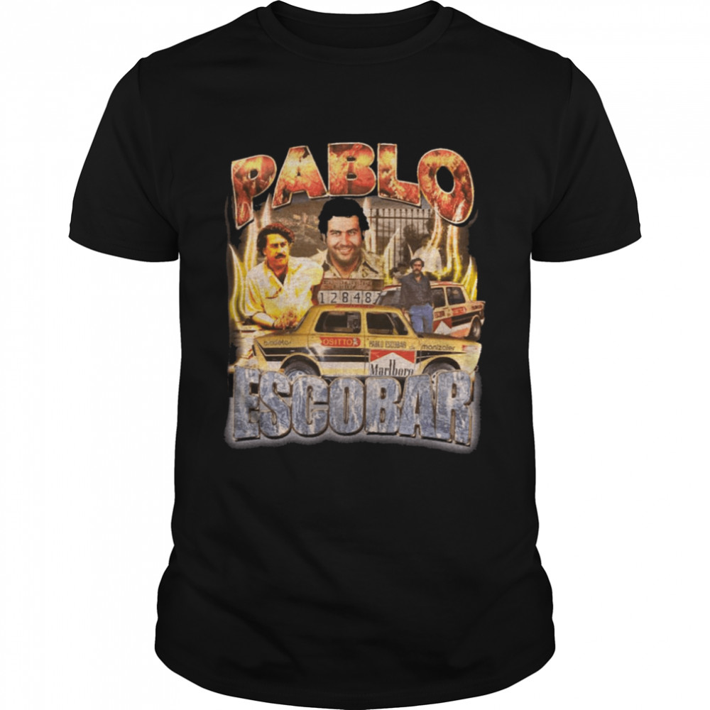 Vintage Rare Pablo Escobar Narcos shirt