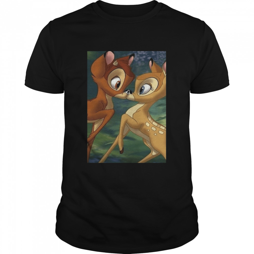 Bambi Kiss Disney Character Deer Love shirt