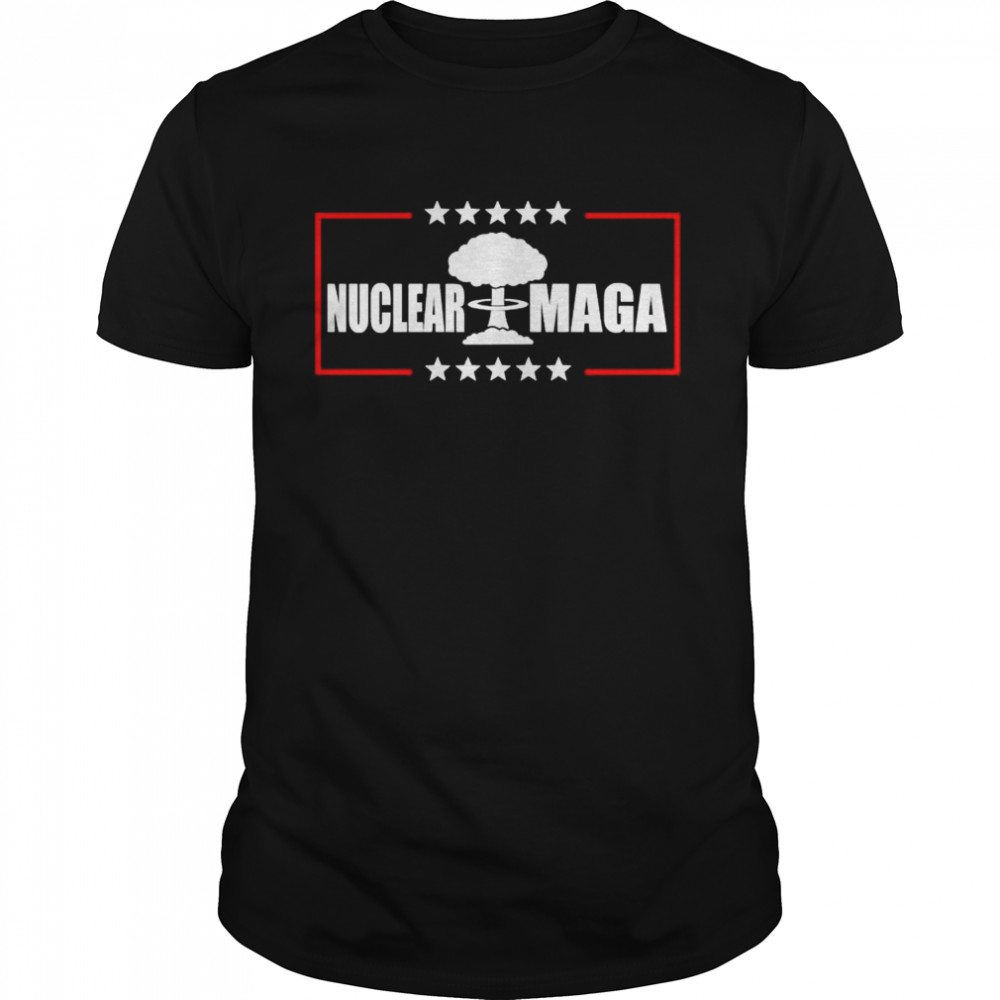 Boom nuclear maga shirt