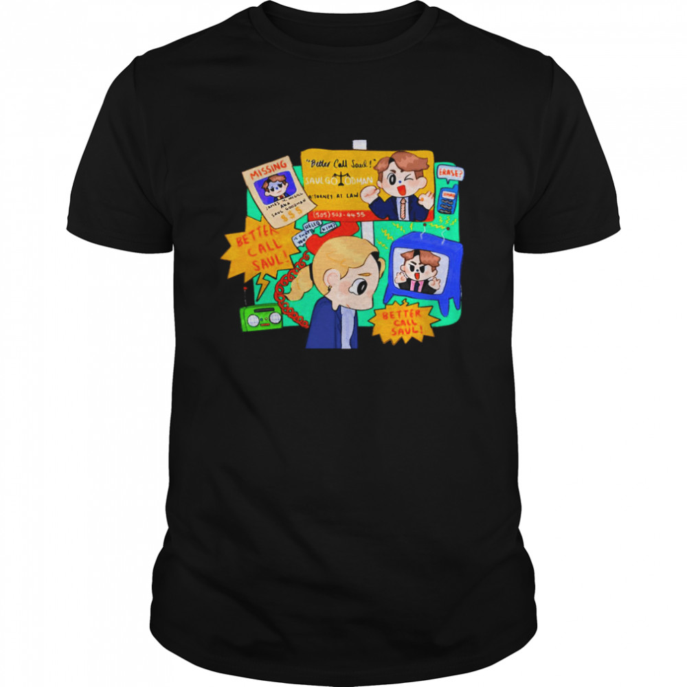 Cartoon Better Call Saul shirt