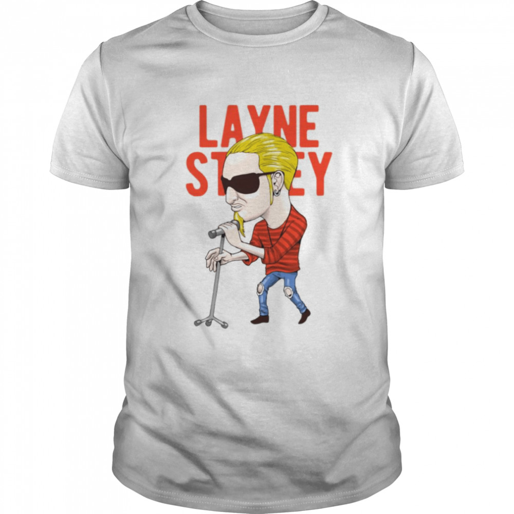 Chibi Illustration Best Merch Rock Star 90s Layne Staley shirt Classic Men's T-shirt