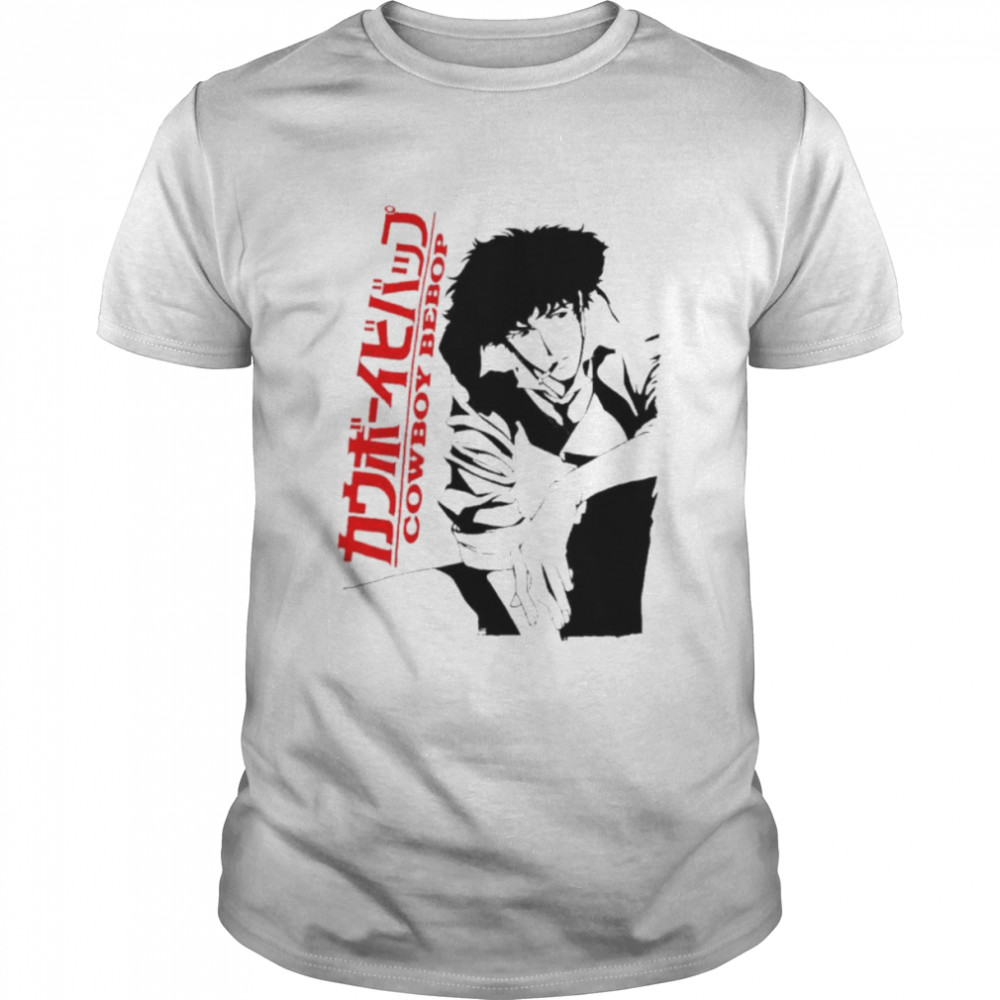 Crunchyroll cowboy bebop spike spiegel stare shirt