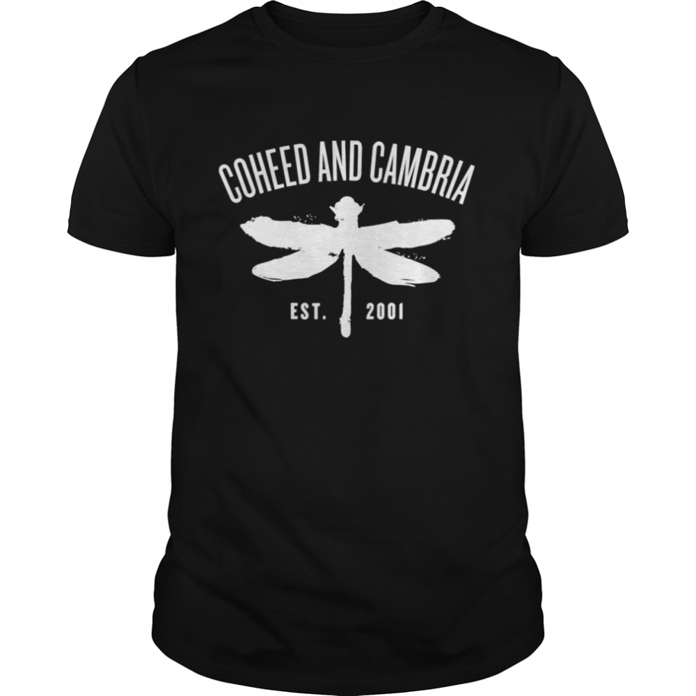 Dragonfly Est 2001 Coheed And Cambria shirt