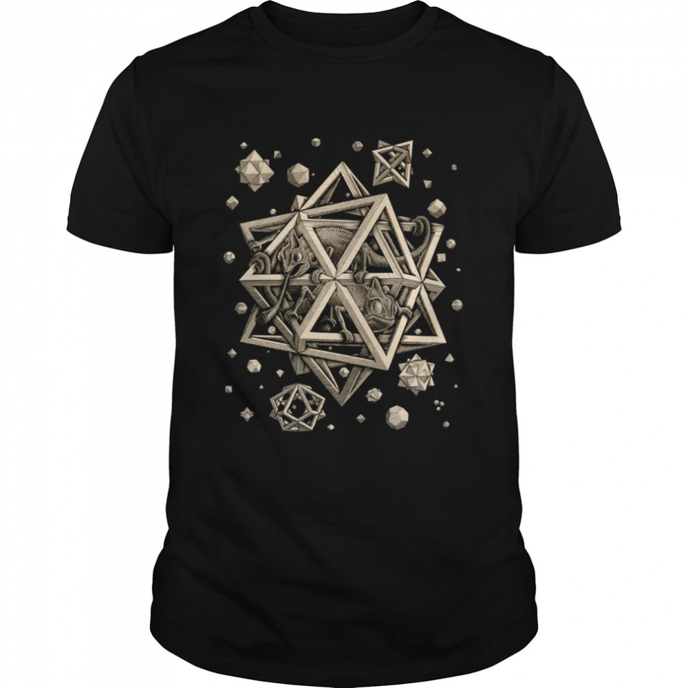 Escher Stars shirt