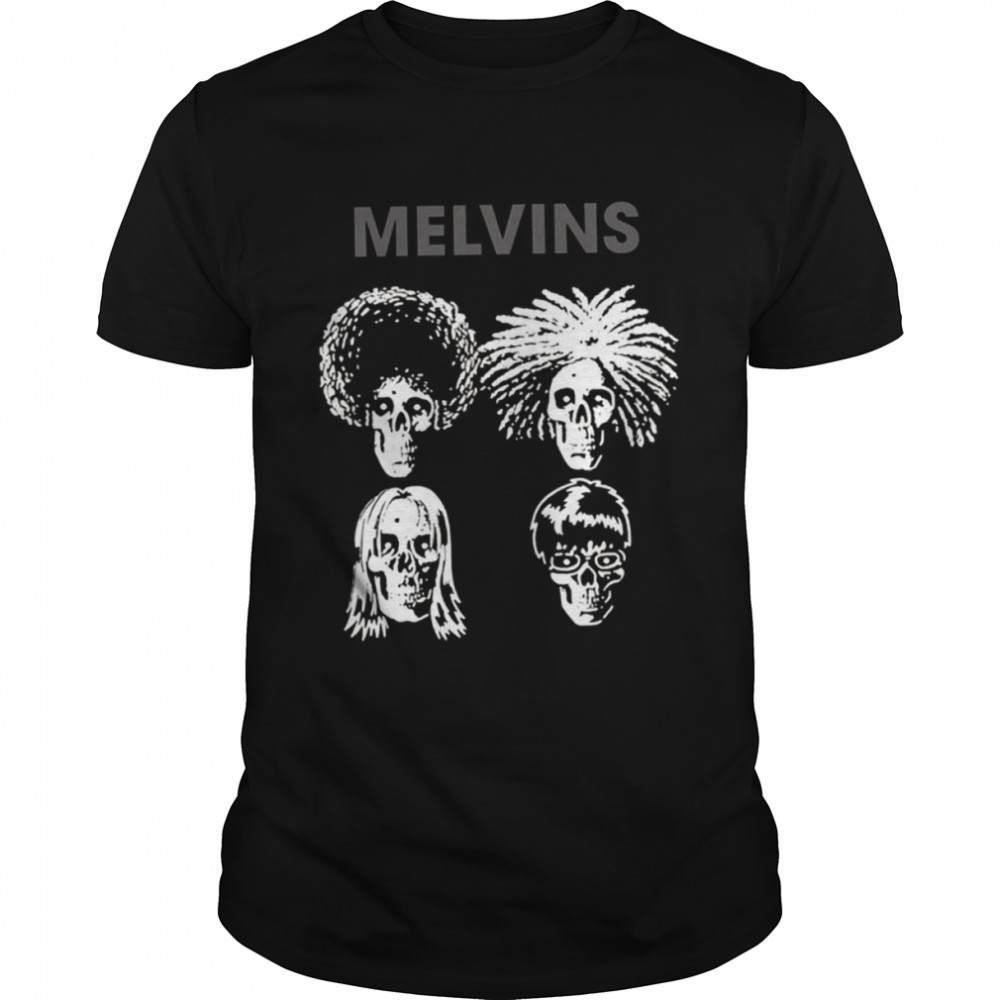 Four Heads Rock Band Melvin Art Melvins shirt