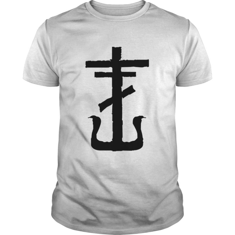 Frank Iero Cross Emblem Logo shirt