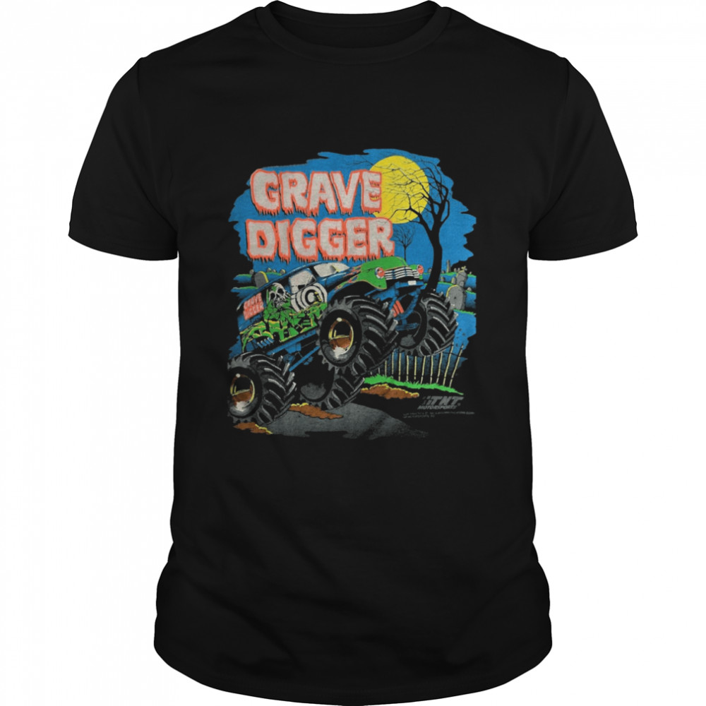 Grave Digger Monster Truck Vintage Old shirt