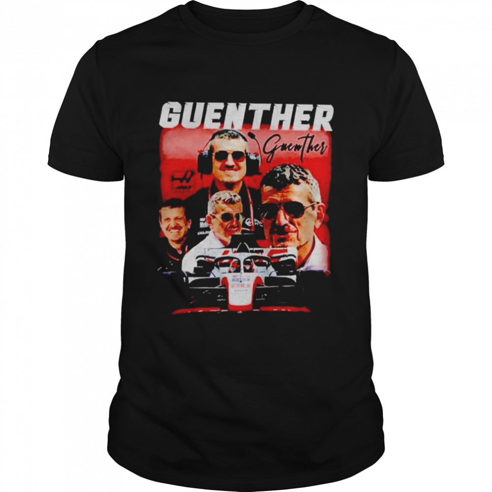 Guenther Steiner 90S style team Haas F1 Formula 1 Rich Energy shirt