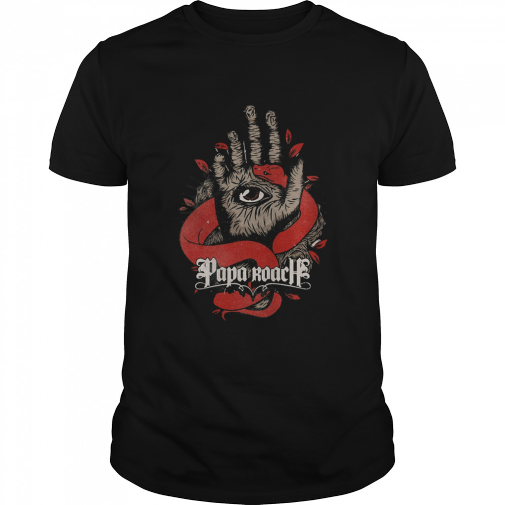 Help Finger Day Papa Roach Band shirt