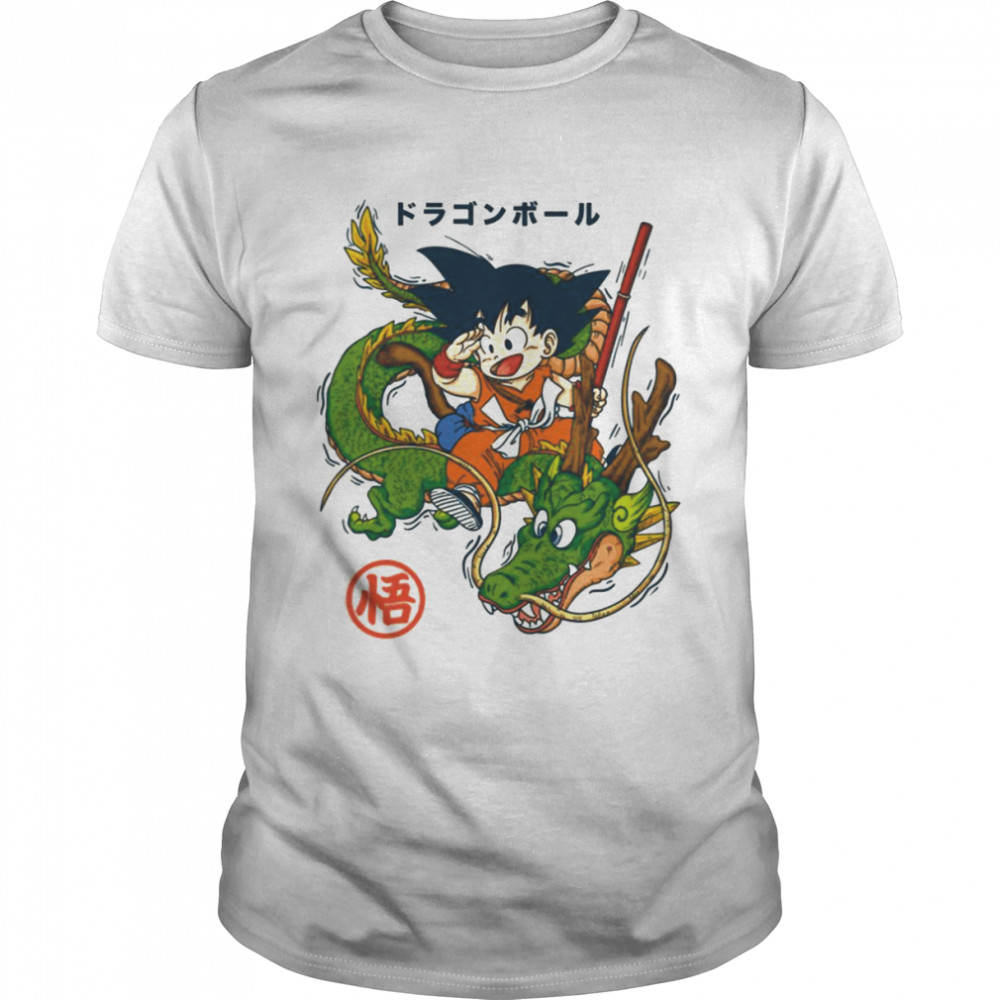 Japanese Anime Dragon Ball Goku Shenron shirt