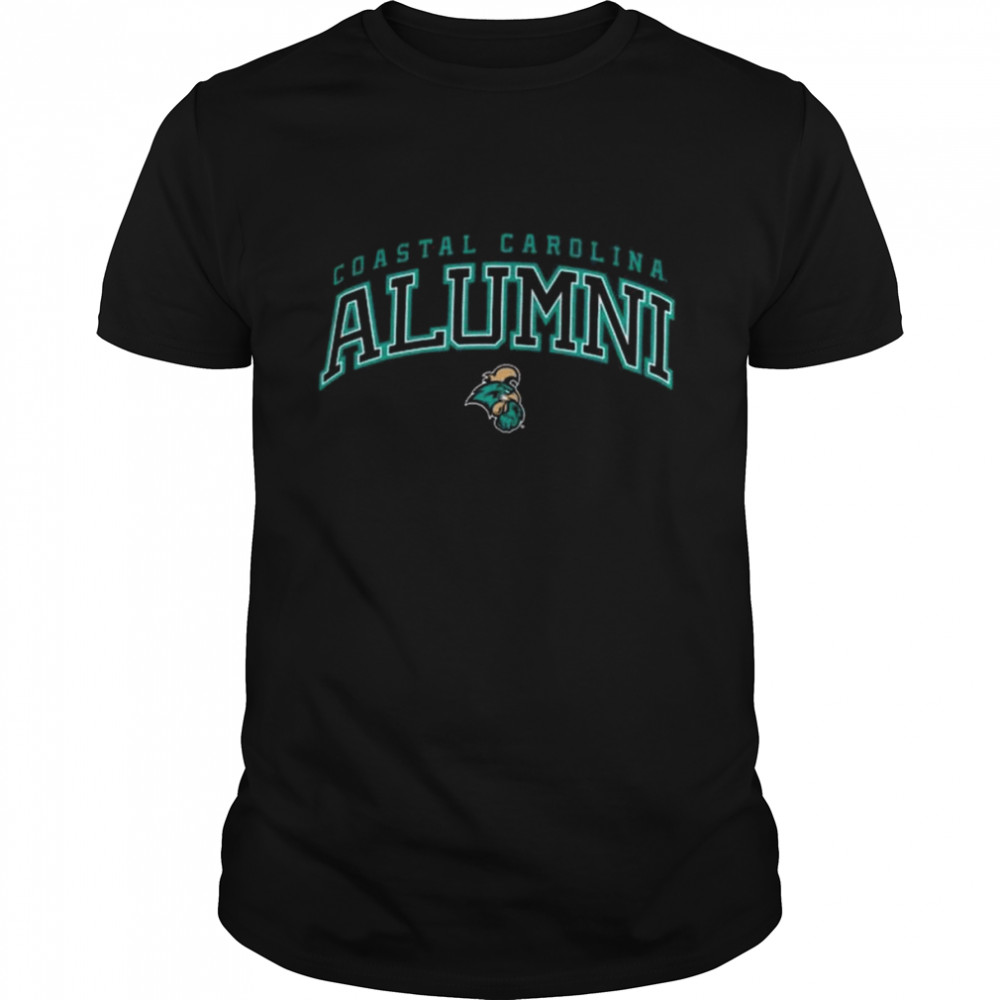 Mens CHAMPION Teal Coastal Carolina 2022 Alumni shirt