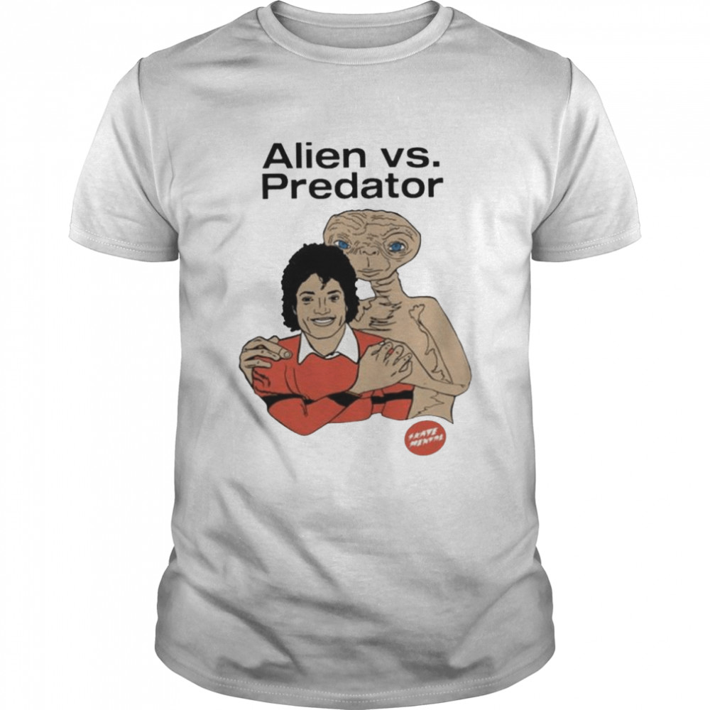 Michael Jackson Alien vs Predator shirt