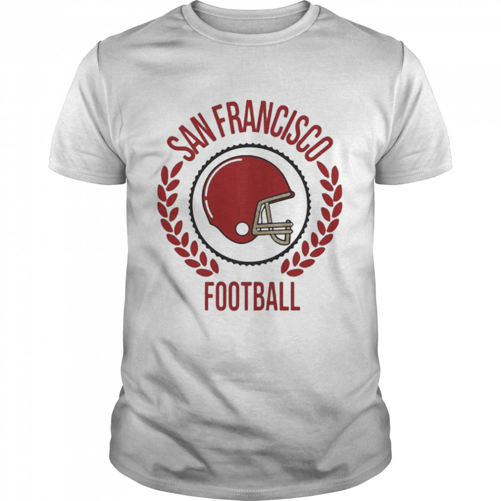 San Francisco Football Helmet American Football Shirt