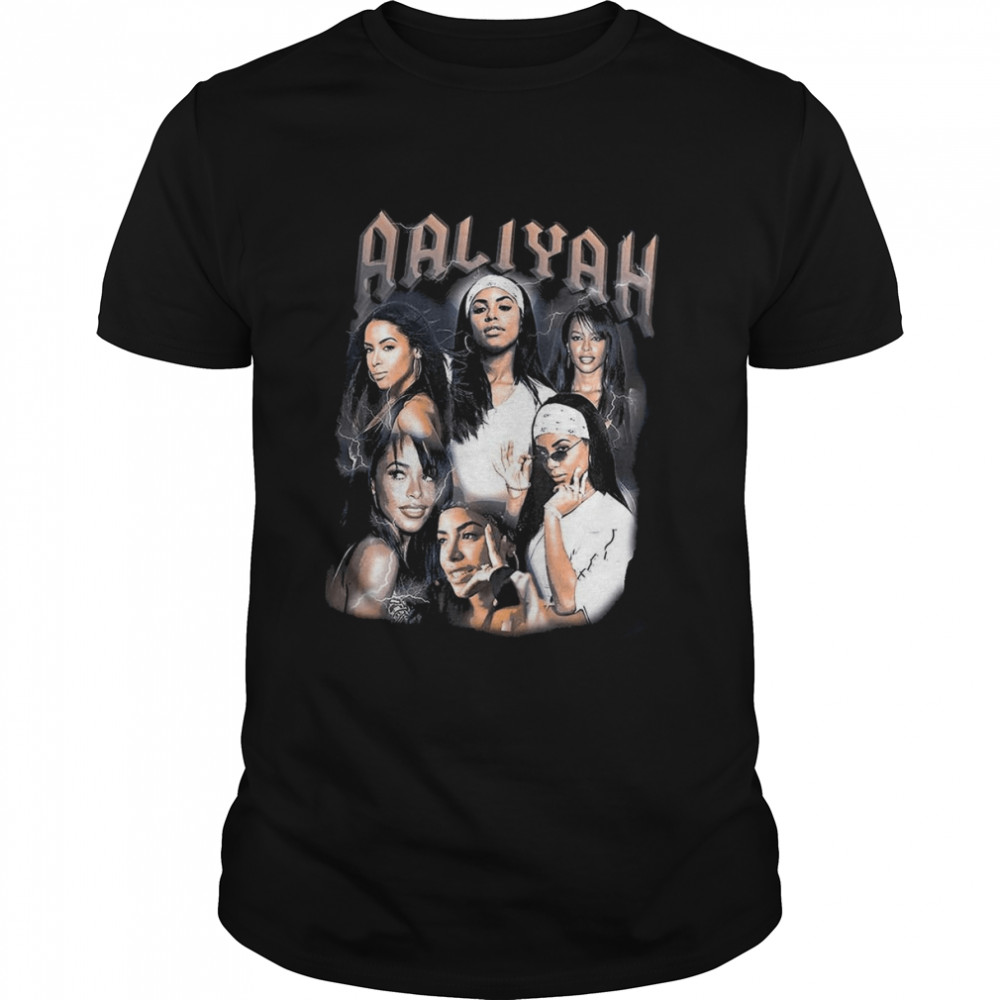 Aaliyah Bootleg 90s Style Rap Tour Aaliyah 2022 shirt