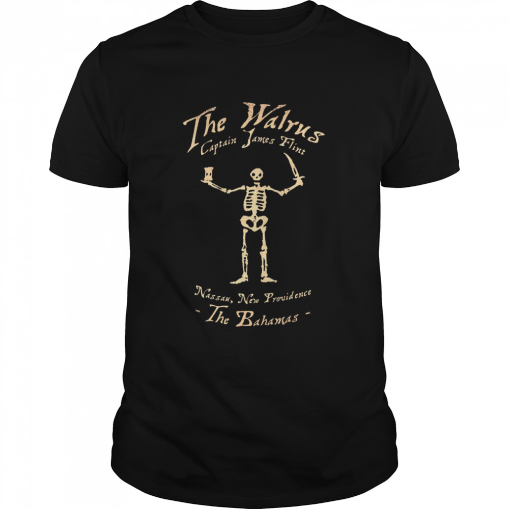 Black Sails The Walrus The Bahamas shirt