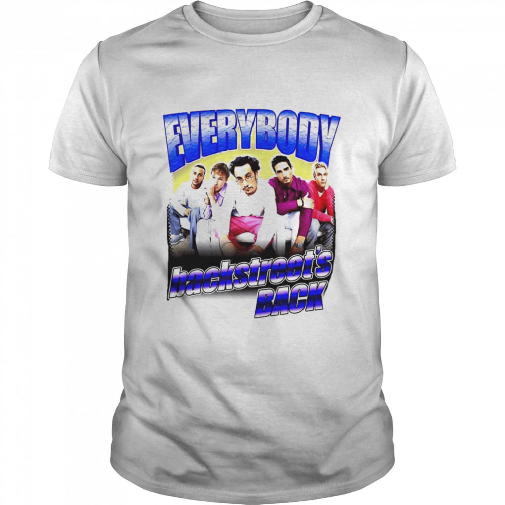 Bsb Everybody Back Blue Cool Pop Music Bring Memory Back New Art T-Shirt