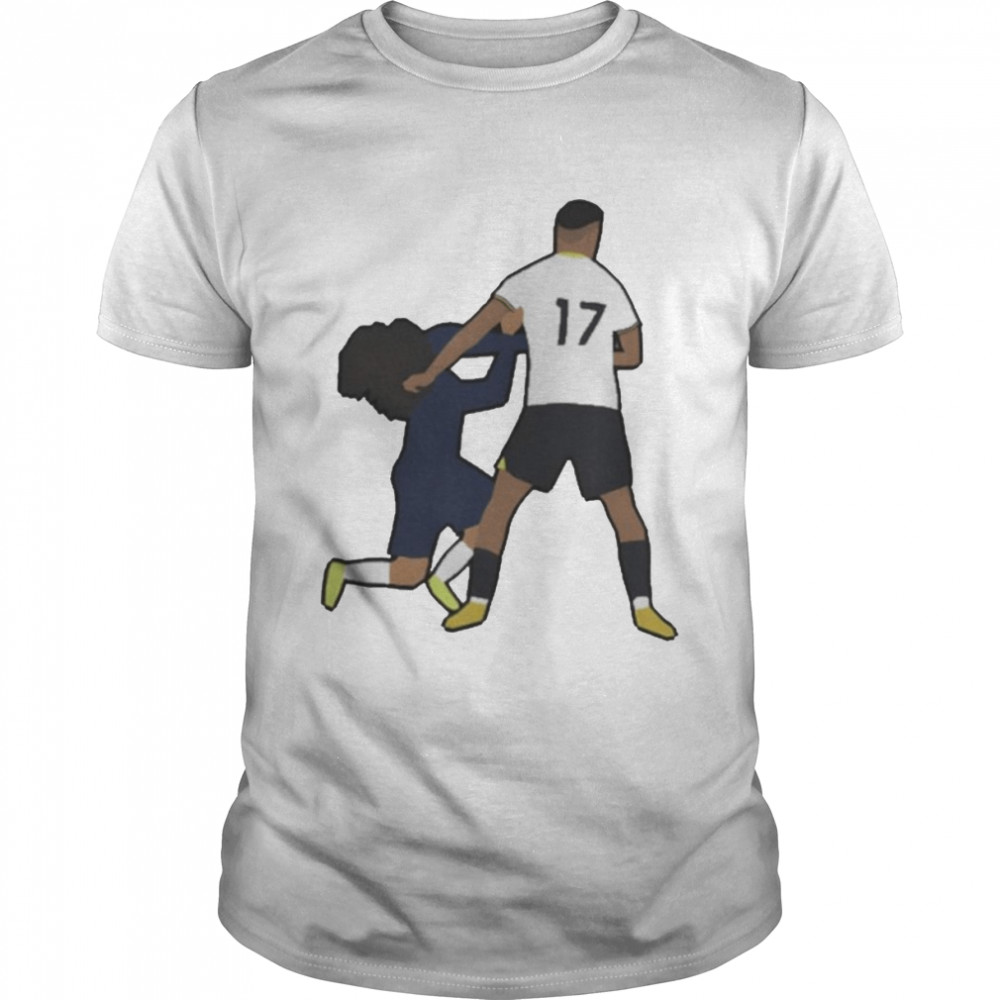 Digital Spurs Coys Cristian Romero Not Committing A Foul Shirt