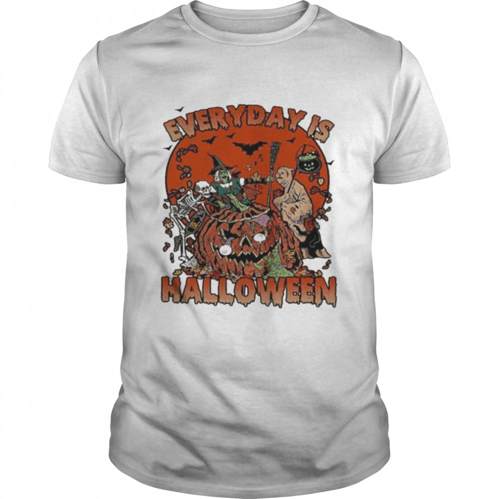 Everyday is halloween horror pumpkin 2022 shirt