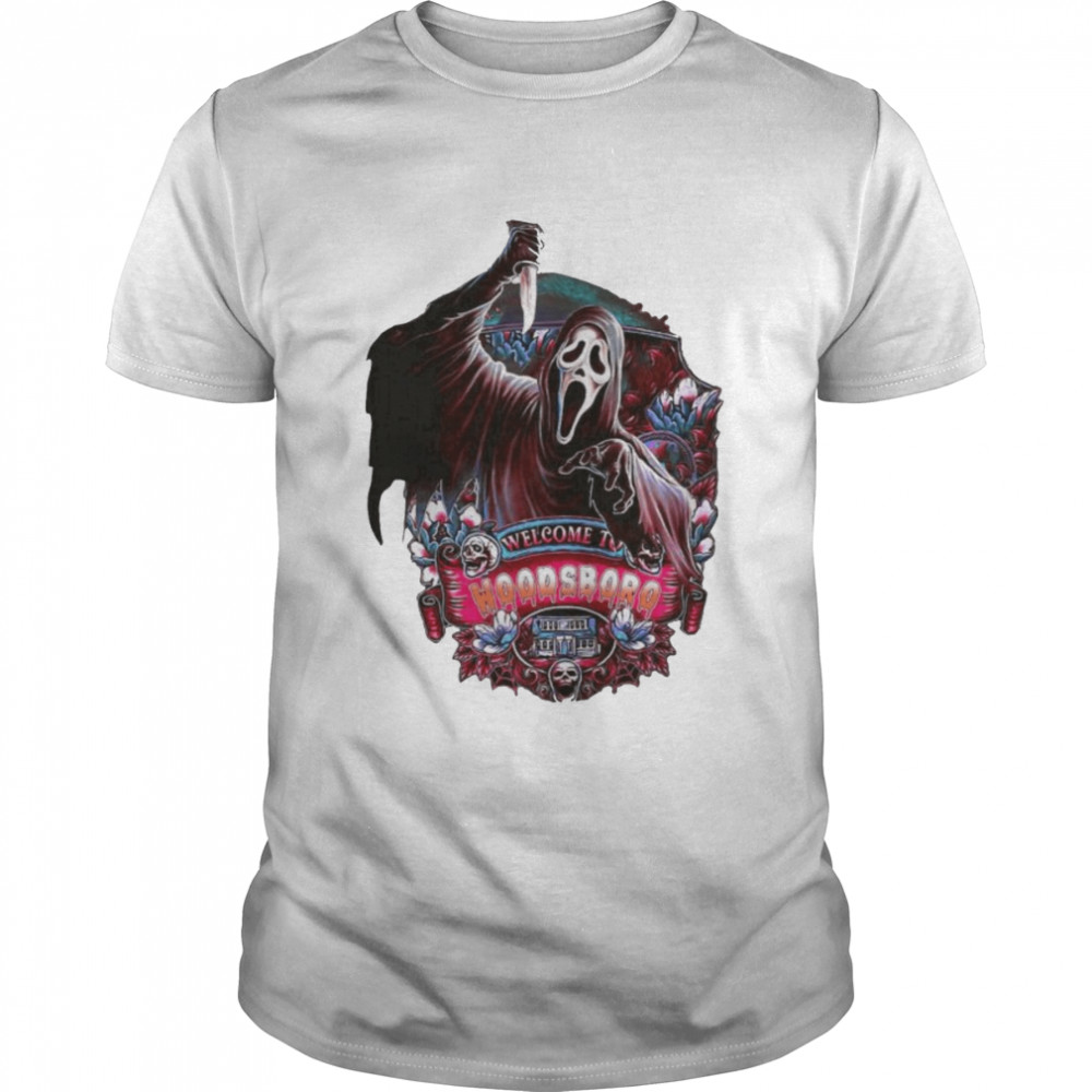 Ghostface welcome to Woodsboro shirt