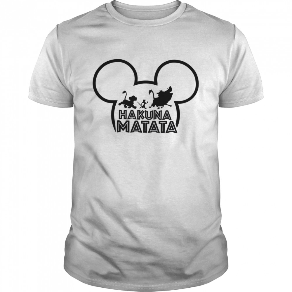 Hakuna Matata Lion King Shirt Mickey Ear shirt