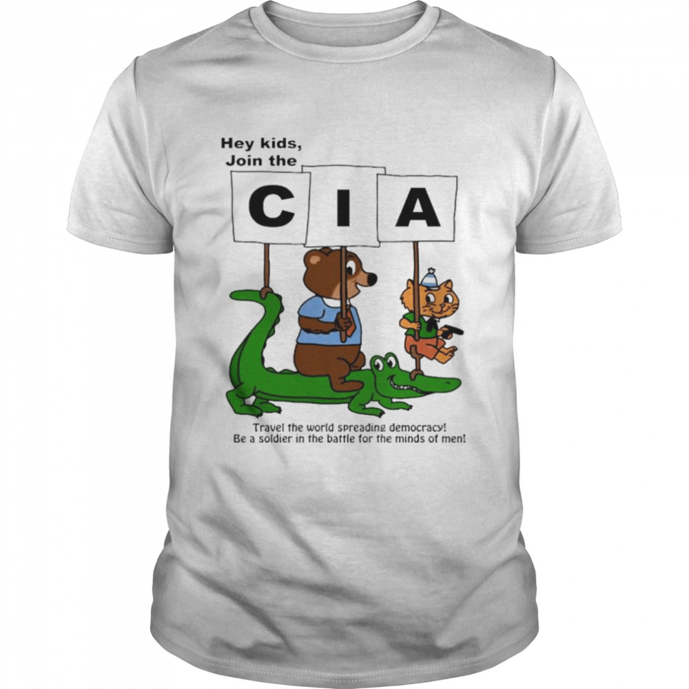 Hey Kids Join the CIA shirt Classic Men's T-shirt