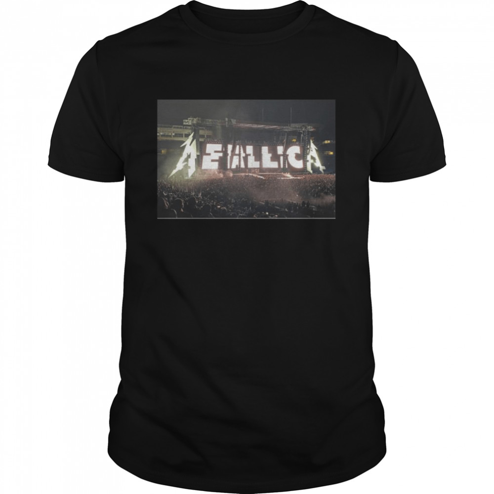 Metallica 2022 Tour Crowd Shot Shirt