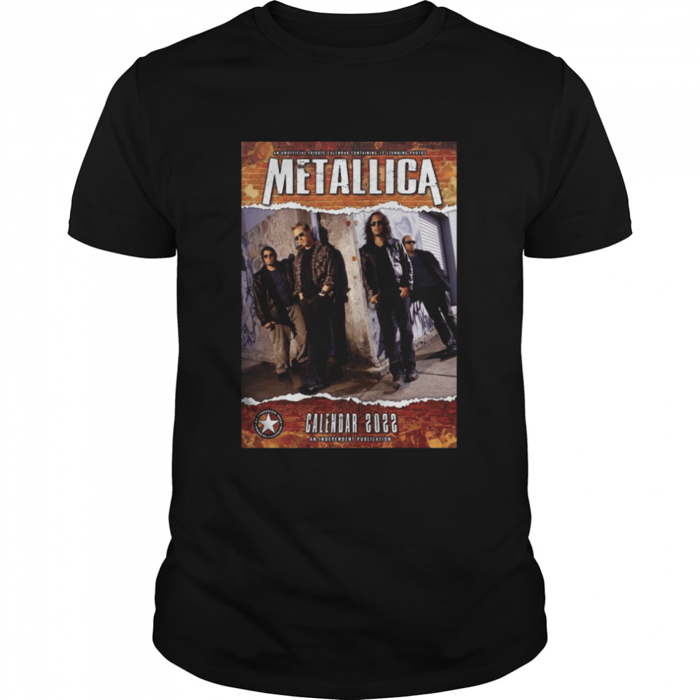 Metallica Calendar 2022 an Independent Publication shirt