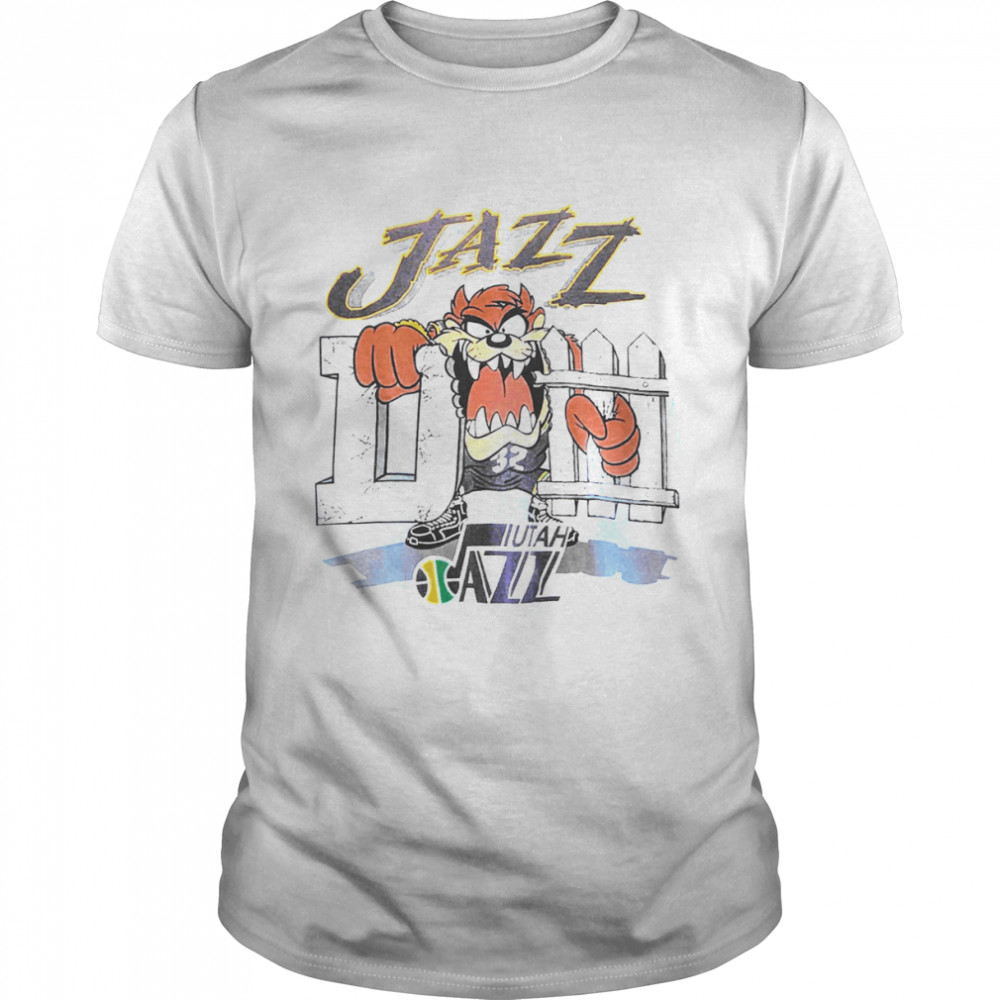 Nba Utah Jazz Looney Tunes Taz Funny Cartoon shirt