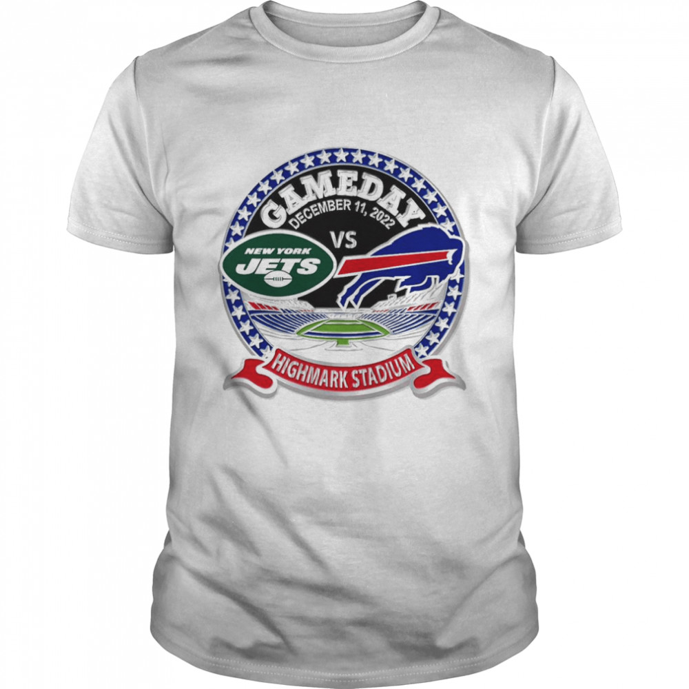 New York Jets vs Buffalo Bills Highmark Stadium Gameday December 11 2022 shirt