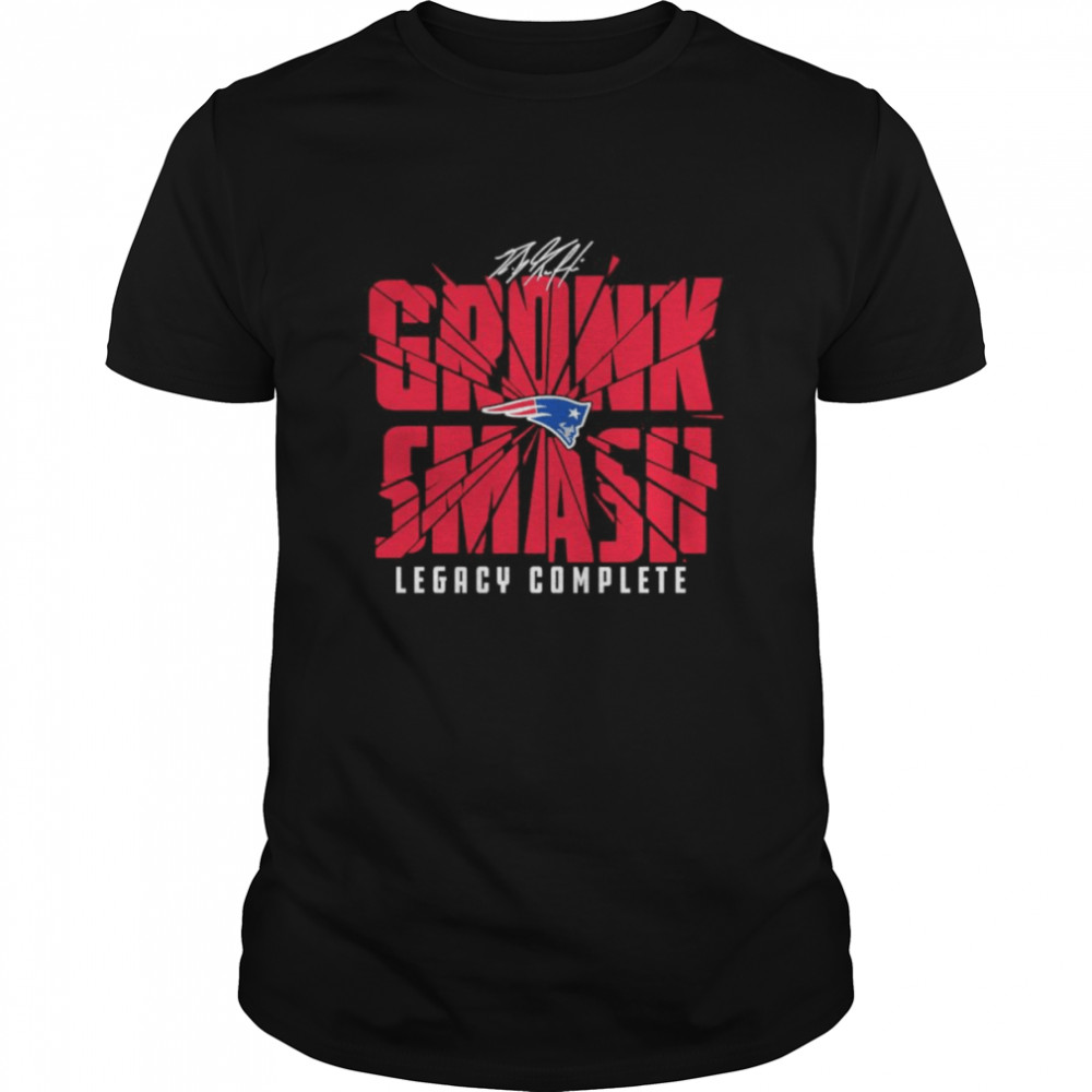 Rob Gronkowski New England Patriots Gronk Smash Legacy Complete shirt