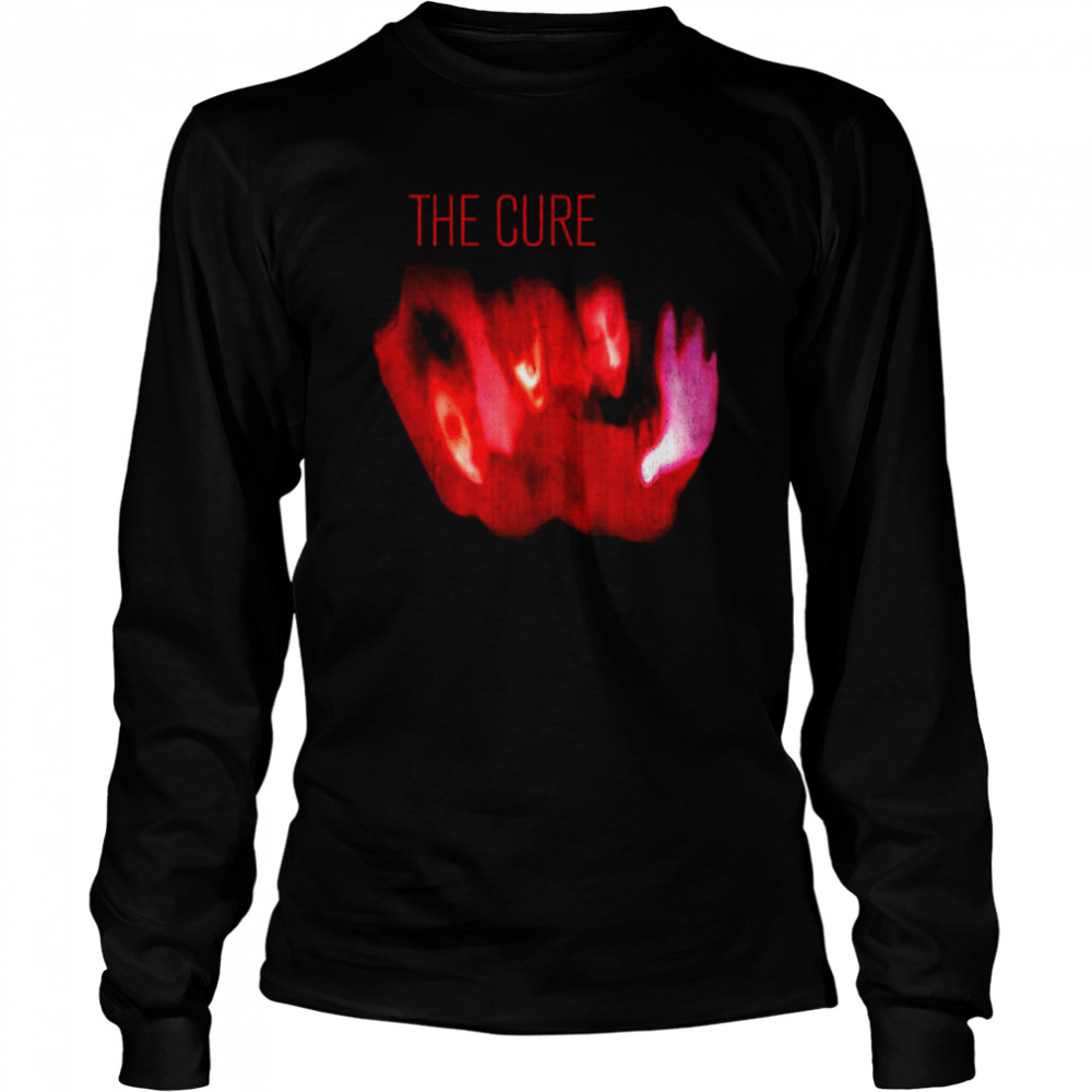 Absurd Red The Cure shirt Long Sleeved T-shirt