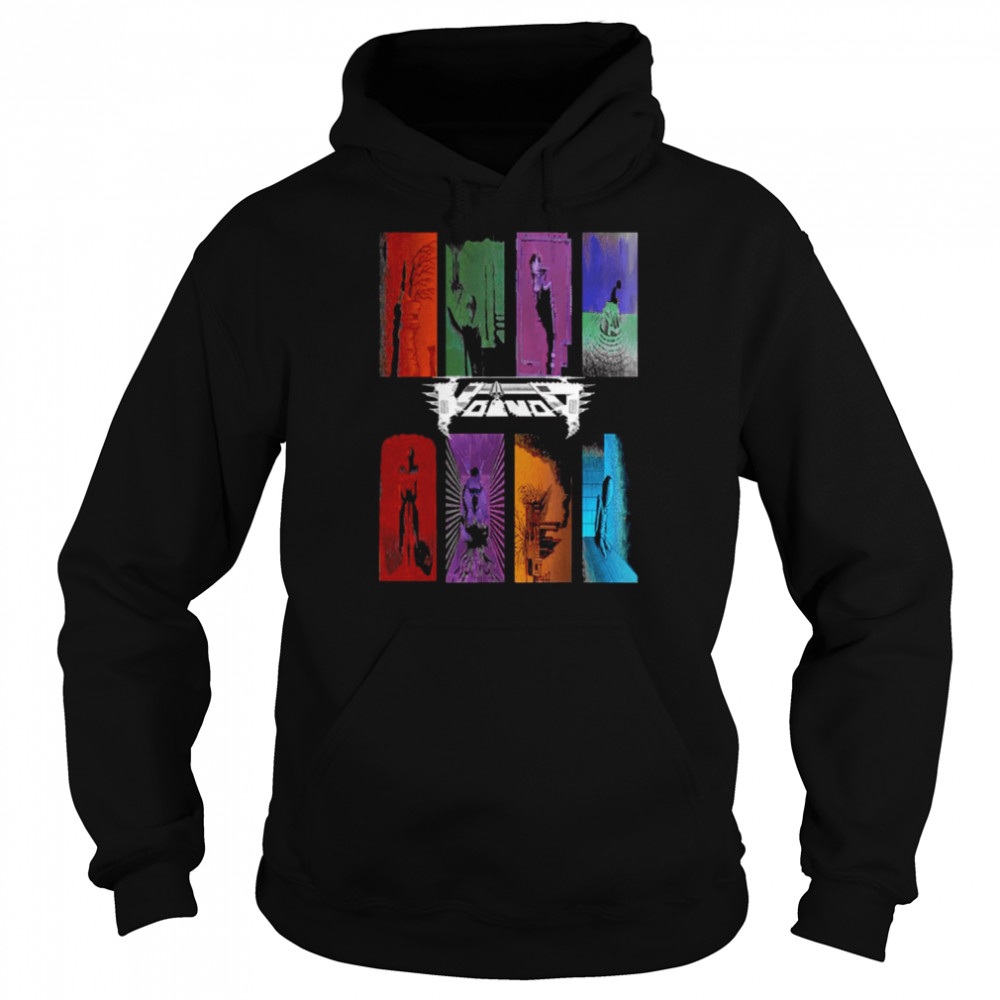 All About Voi Vod Trending 1 Voivod Retro Rock Band shirt Unisex Hoodie