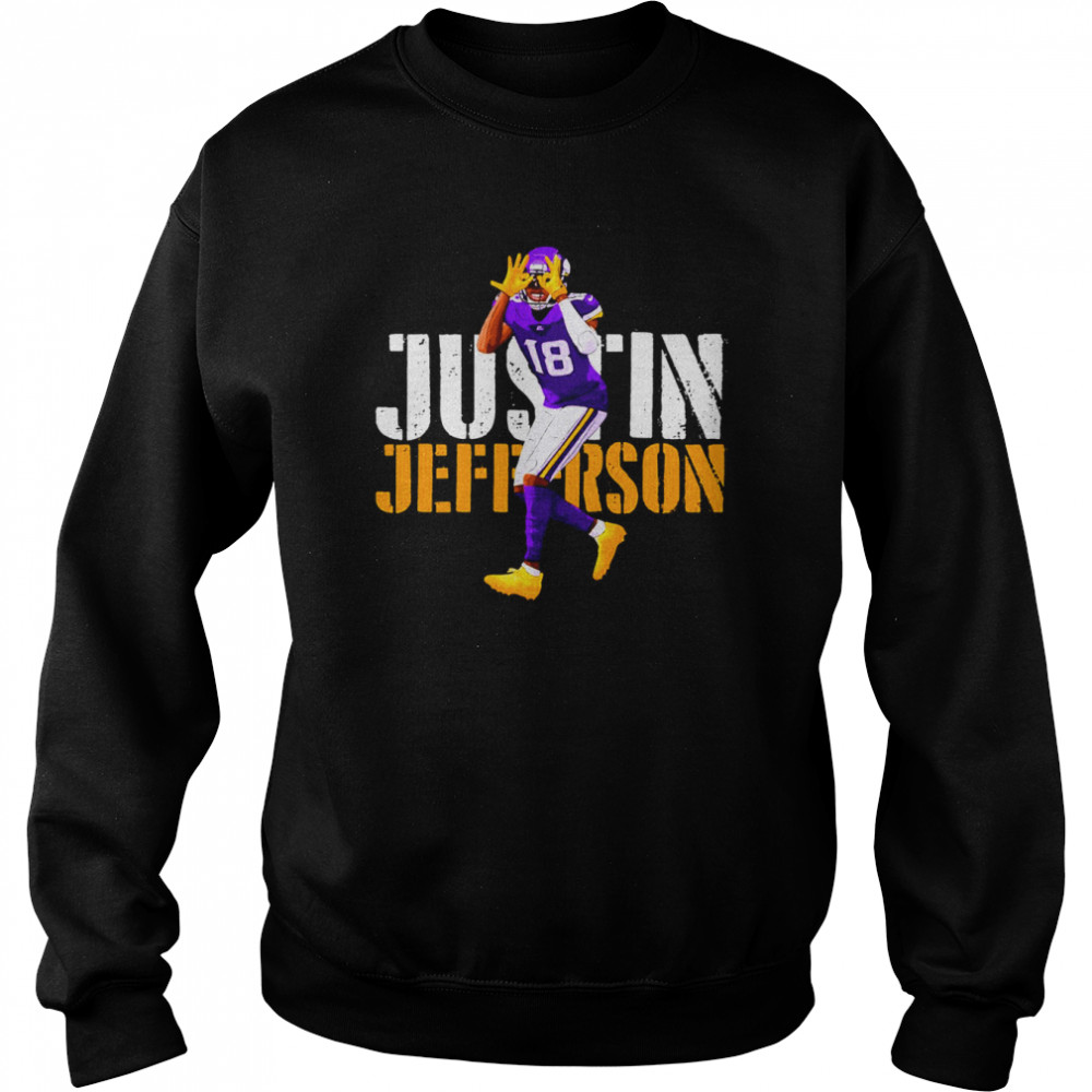 Ba Bi Buuuuuuuu Justin Jefferson Minnesota Vikings shirt Unisex Sweatshirt