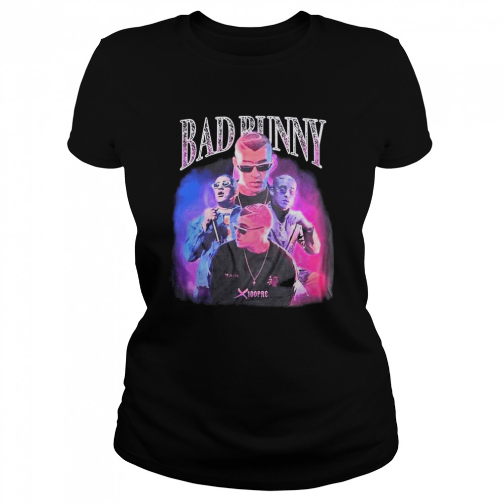 Bad bunny benito antonio rap hip hop 2022 shirt Classic Women's T-shirt