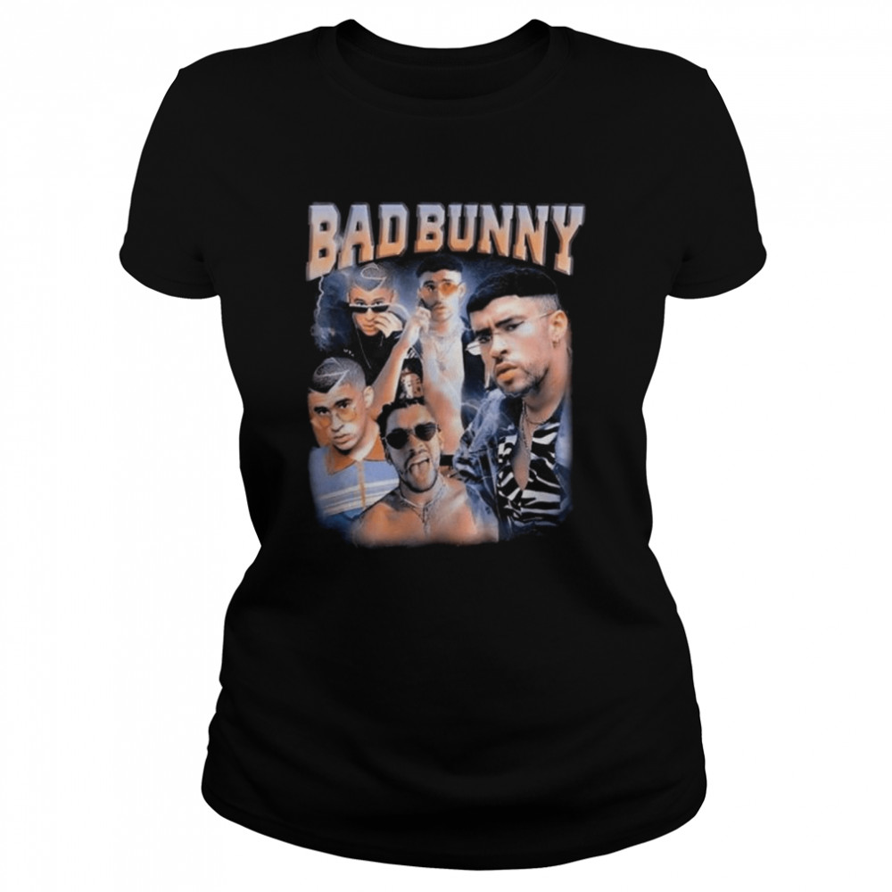 Bad bunny heavy metal 2022 shirt Classic Women's T-shirt