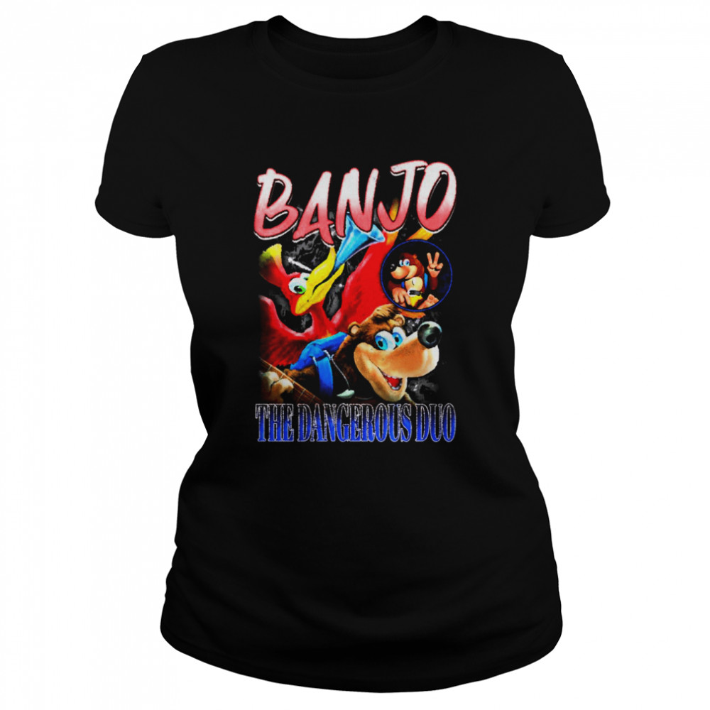 Banjo The Dangerous Duo Smash Bros Vintage shirt Classic Women's T-shirt