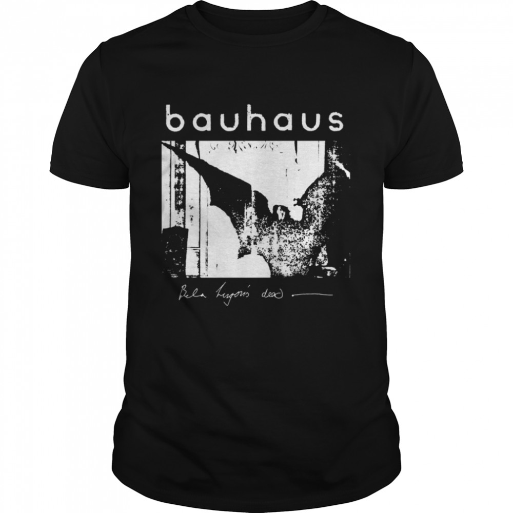 Bauhaus Bat Wings Bela Lugosi’s Dead shirt Classic Men's T-shirt