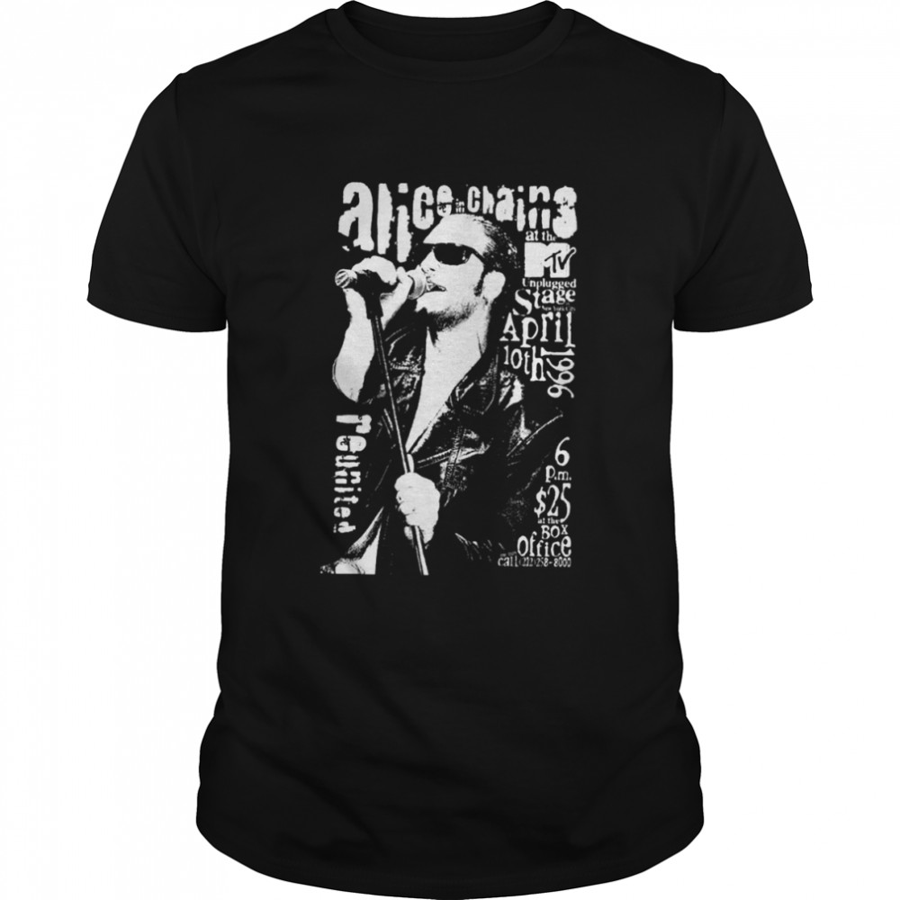 Black And White Art L Layne Staley shirt