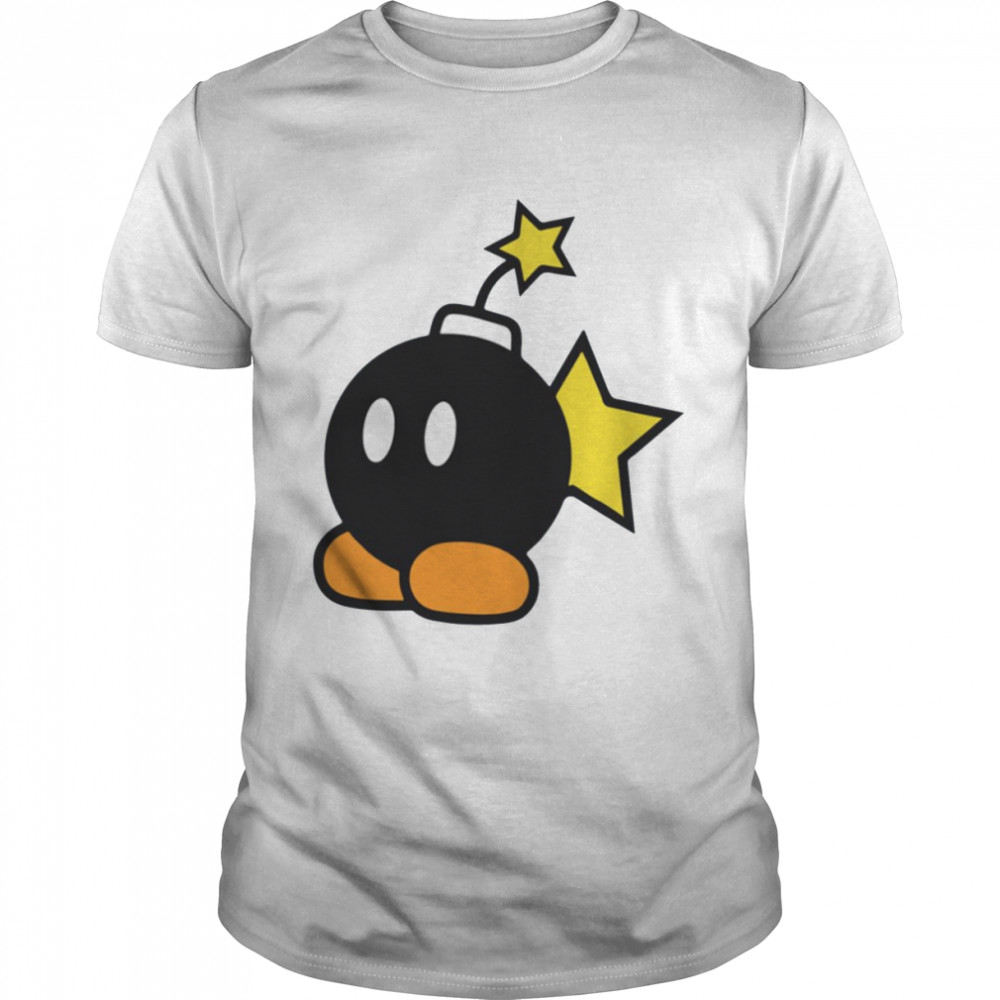 Bob Omb Super Mario shirt