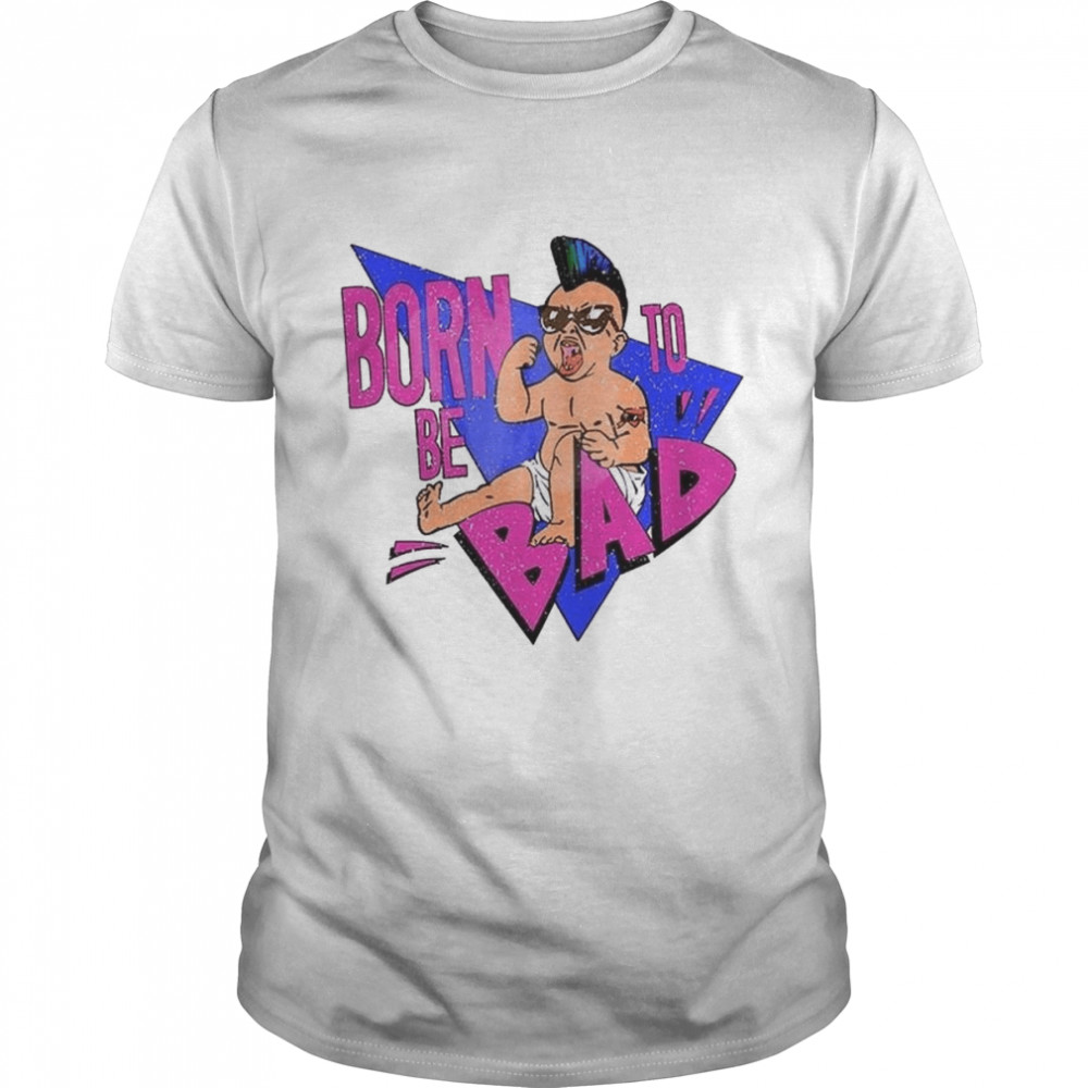 Born To Be Bad Twins 80s Punk Baby shirt