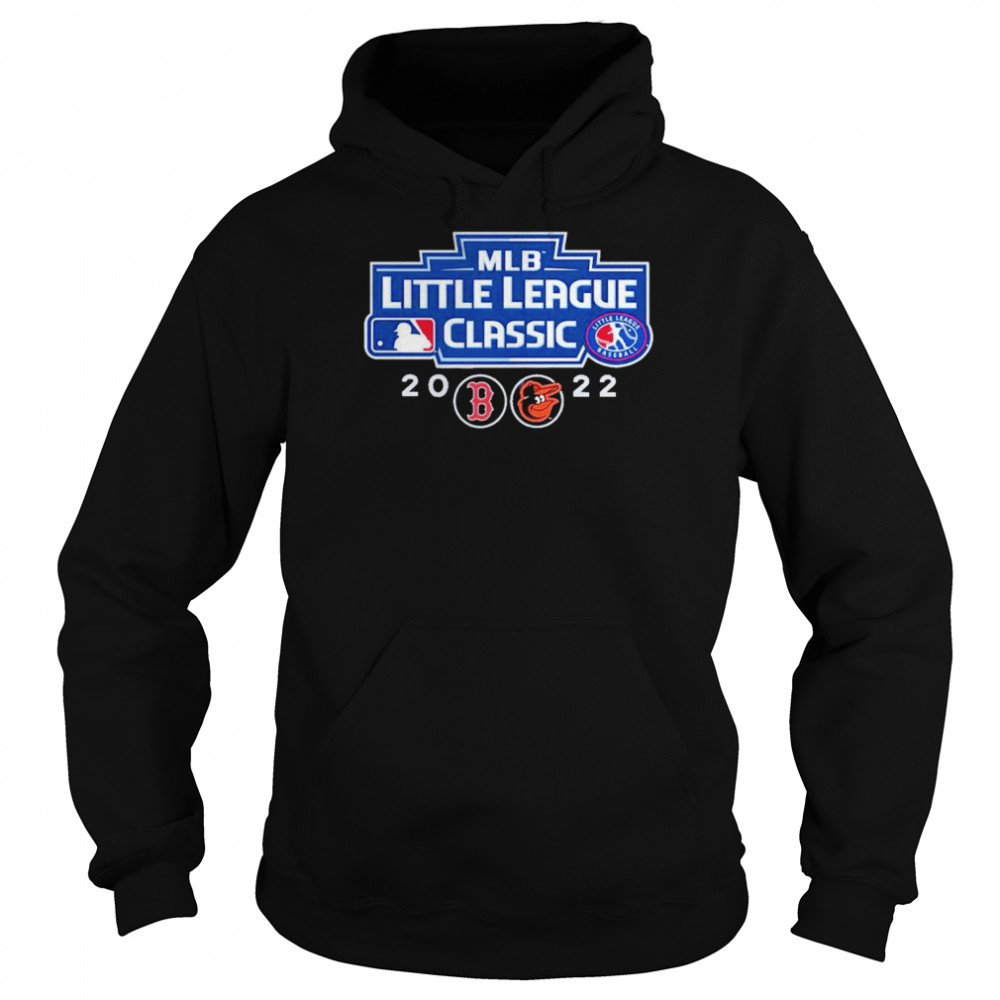Boston Red Sox Vs Baltimore Orioles 2022 MLB little league classic shirt Unisex Hoodie