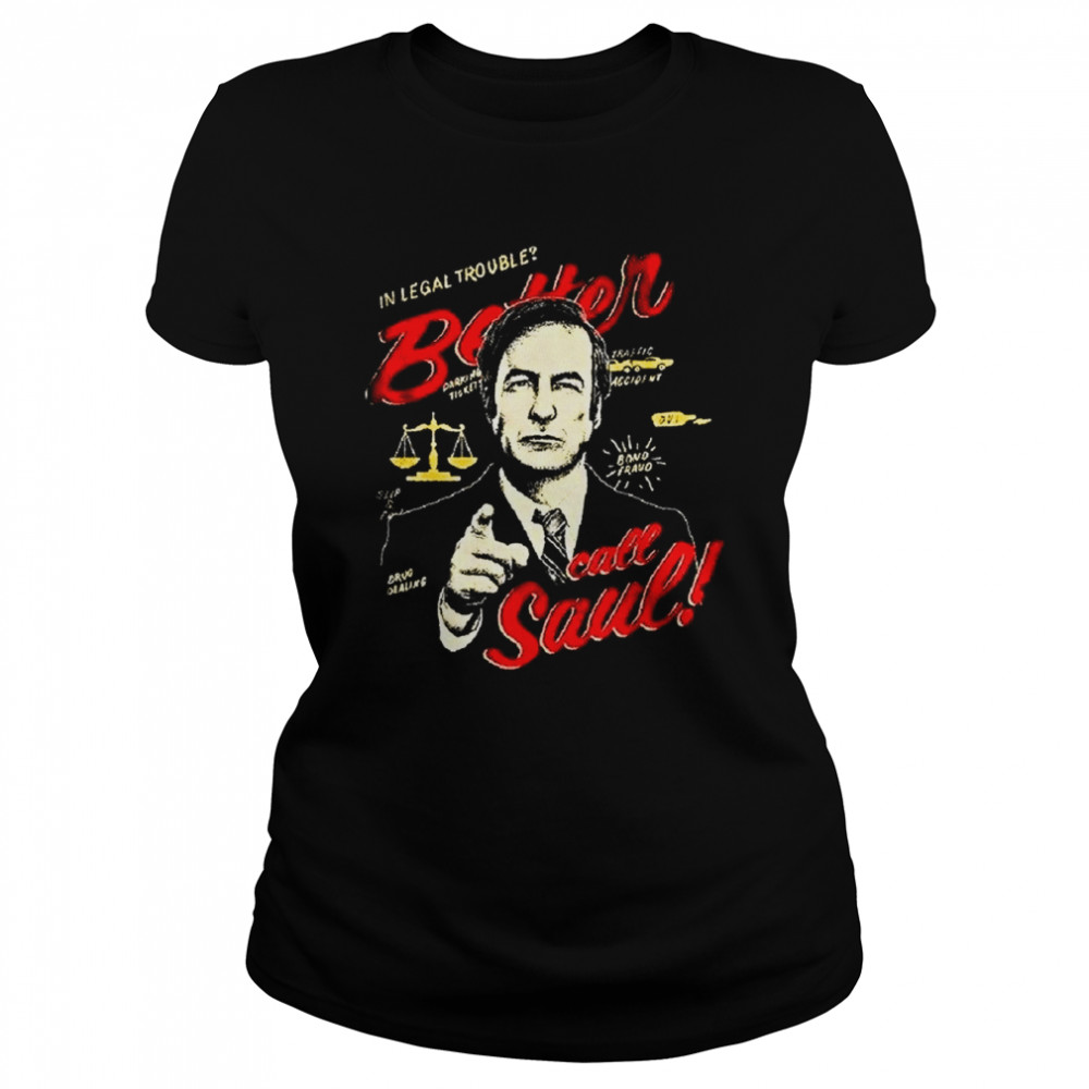 Breaking Bad Better Call Saul Tv Series shirt Classic Women's T-shirt