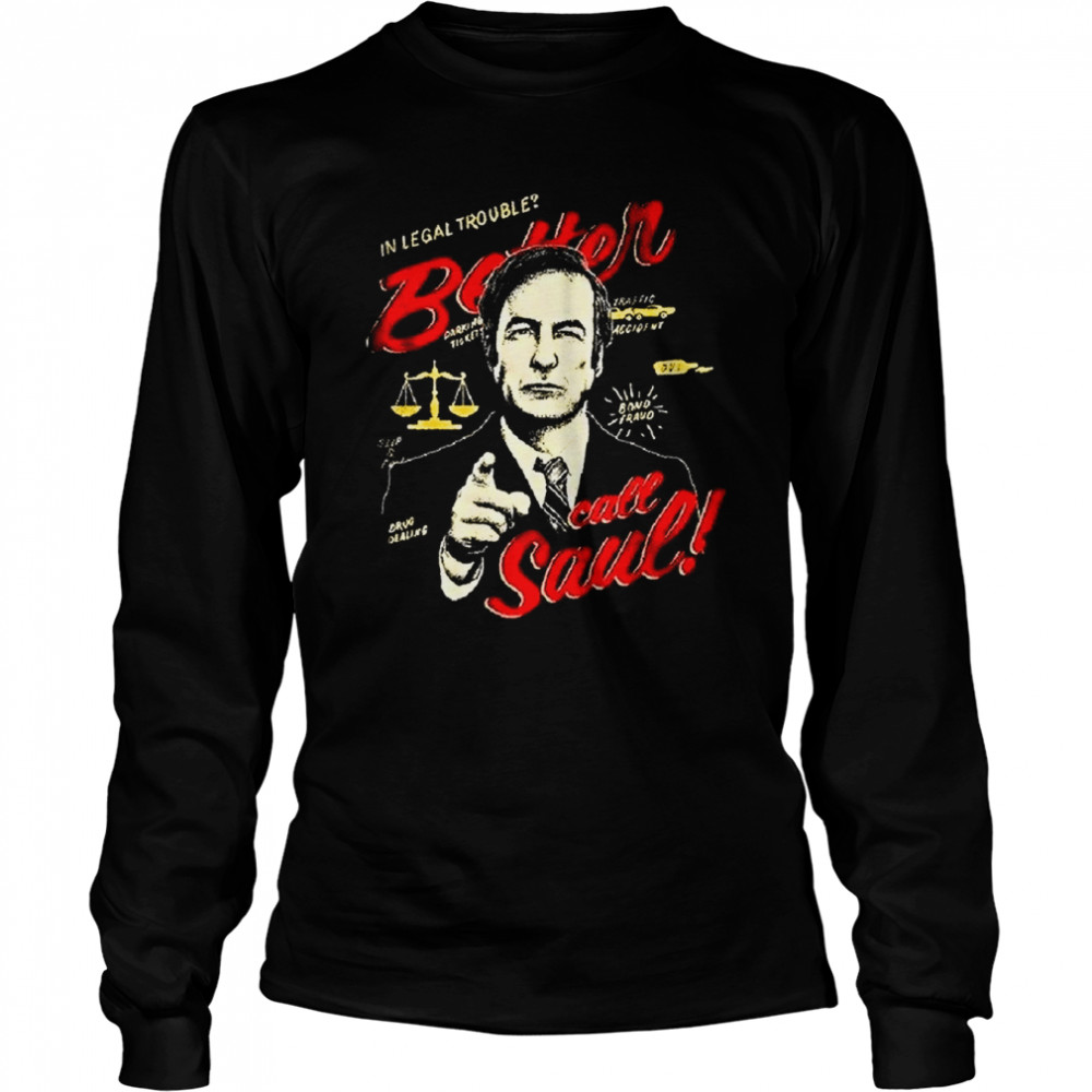 Breaking Bad Better Call Saul Tv Series shirt Long Sleeved T-shirt