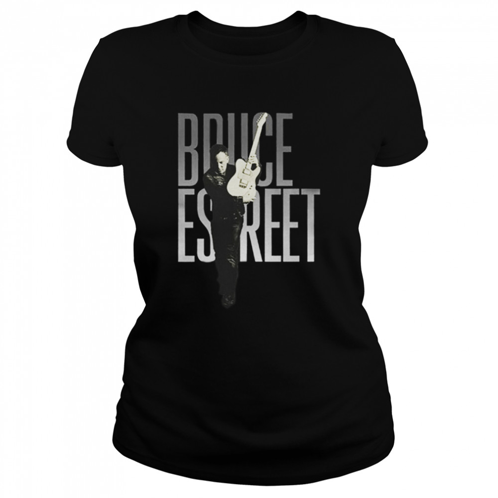 Bruce Springsn Estreet Logo Official Licensed Design Bruce Springsn shirt Classic Women's T-shirt