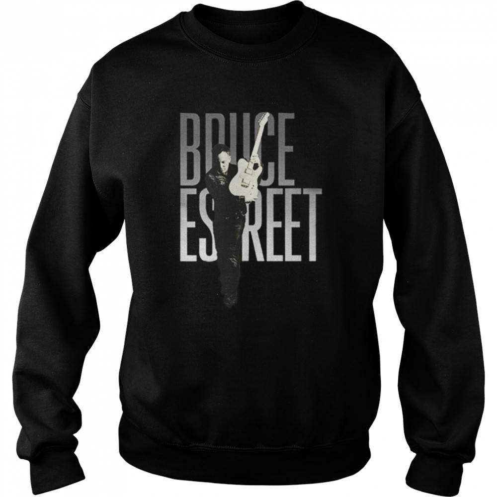 Bruce Springsn Estreet Logo Official Licensed Design Bruce Springsn shirt Unisex Sweatshirt