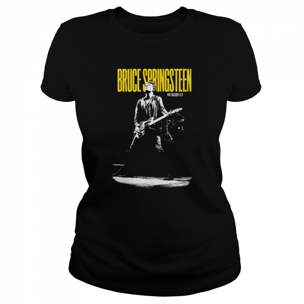 Bruce Springsn Winterland Ballroom Guitar Official Licensed shirt Classic Women's T-shirt